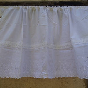 Curtain, bistro curtain, handmade