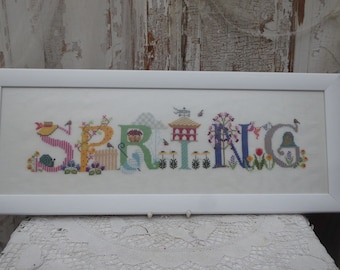 Image de broderie "Printemps"