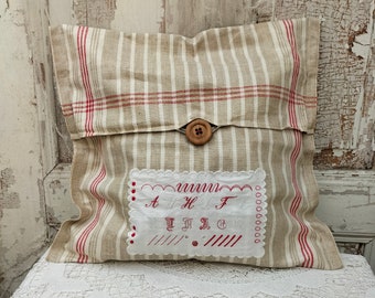 Linen pillow