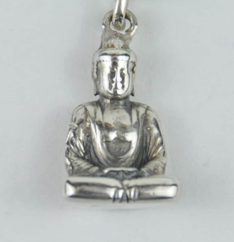 Buddha necklace a la crime detective in carnelian image 3