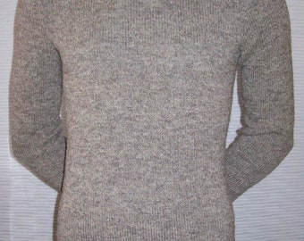 Undershirt with turtleneck, sweater, long sleeve sweater, long sleeve undershirt, underwear, hand knitted,