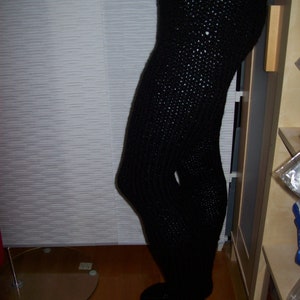 Tights, knitted tights, chunky knit, image 3