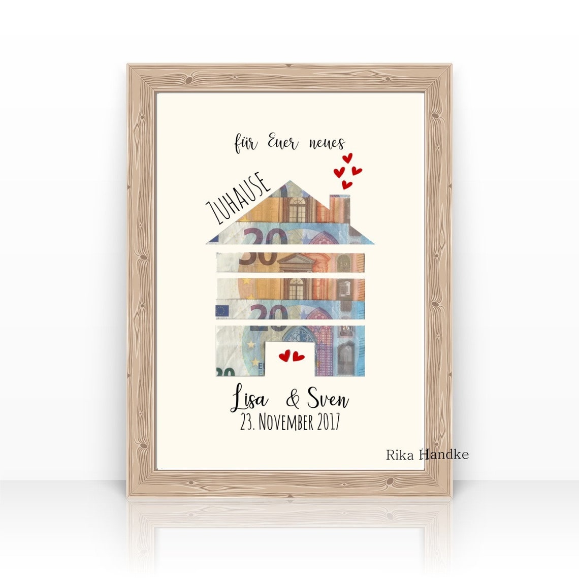 Geldgeschenk zur Hochzeit Haus Hochzeitsgeschenk Geschenk Etsy.de