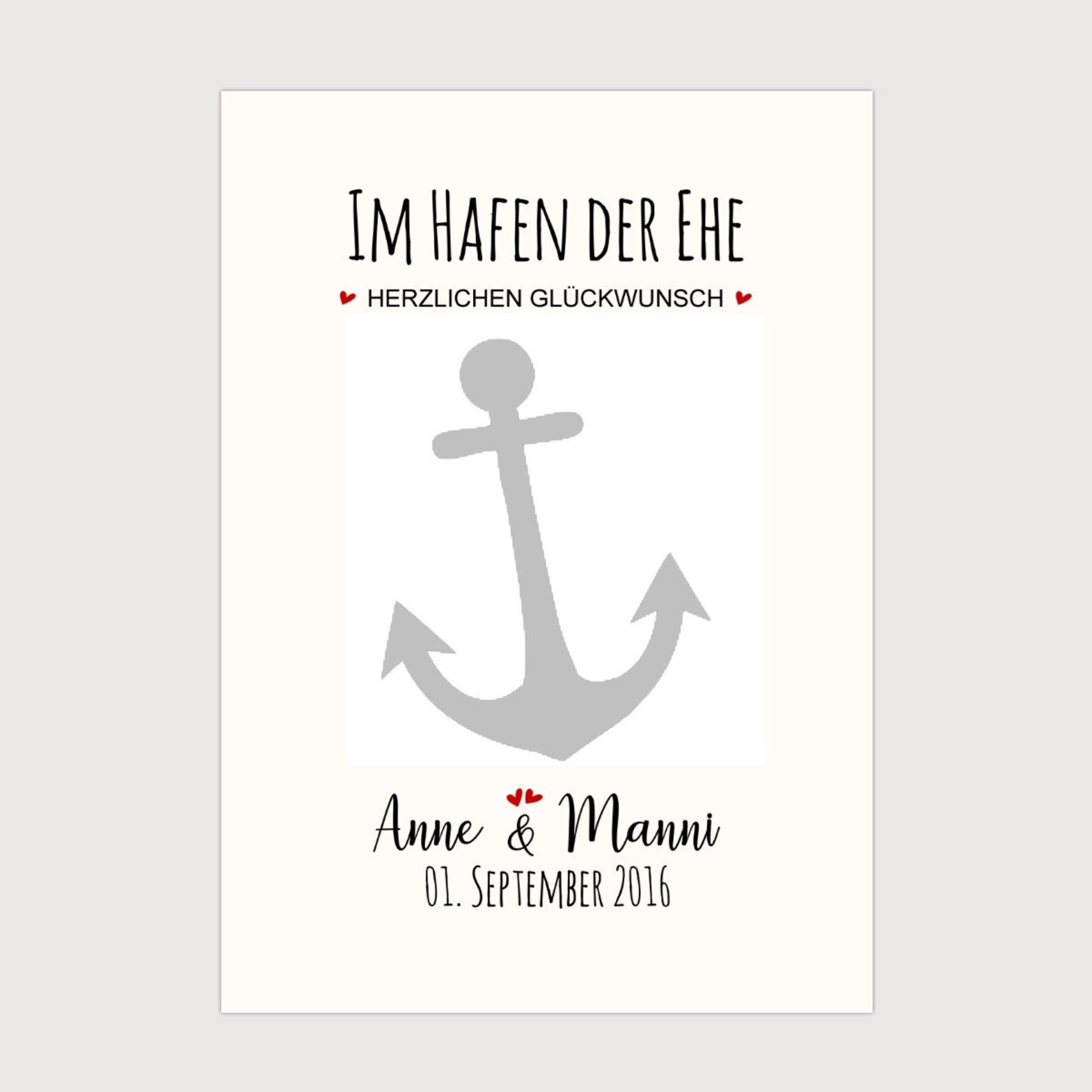 Hochzeitsgeschenk Geldgeschenk Geschenk Hochzeit Anker Etsy.de
