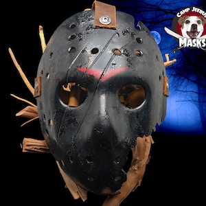 Friday the 13th &quot;Game Accurate&quot; Savini Hell Jason hand painted mask