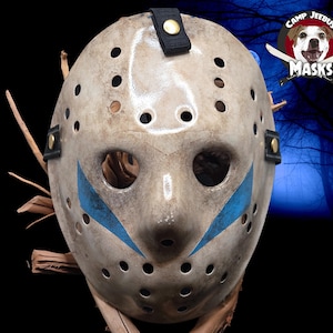 Friday the 13th Part 5 (v) "Film Accurate" Hand painted Jason Hockey Mask