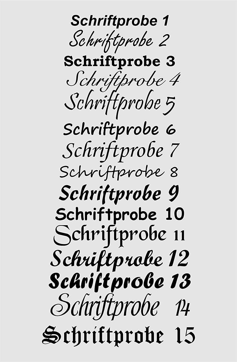 Plaque de cloche autocollante 1 pièce MADE IN GERMANY plaque de porte plaque nominative plaque de boîte aux lettres avec gravure image 2