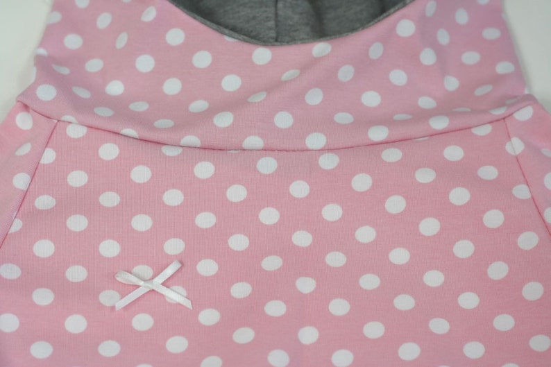 Hoodie mit Punkten Baby Kind. Shirt Kinderkleidung Oberteil Bild 2