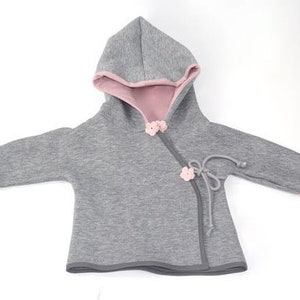 Jacket wrap jacket baby child girl boy baby jacket sweat image 1