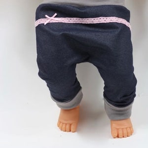 Pumphose Baby Hose Baby Kind Junge. Mädchen Jerseyjeans Größe 56ä-98 zdjęcie 2