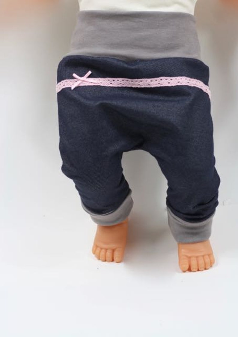 Pumphose Baby Hose Baby Kind Junge. Mädchen Jerseyjeans Größe 56ä-98 zdjęcie 2