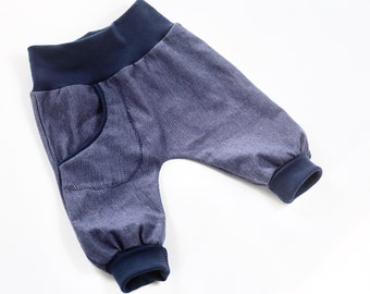 Pumphose Baby  Hose Baby Kinderkleidung Junge Mädchen Jeans Jeansjersey Babayhose Kinderkleidung Geburt Geschenk
