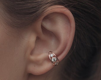 Ear cuff oro rosa TATI