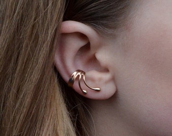 Small rose gold ear clamp Sina