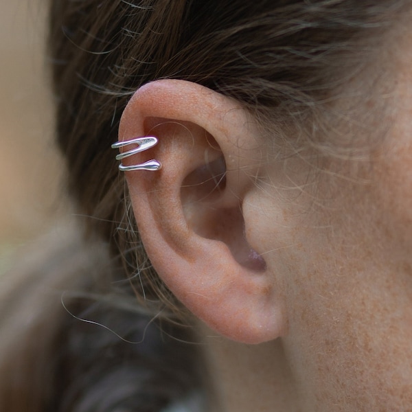 Silber Helix Ear Cuff SYLVI | Ohrklemme