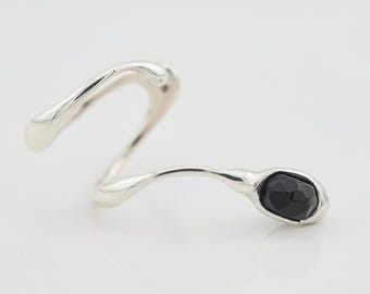 Manchette d’oreille Jana Onyx