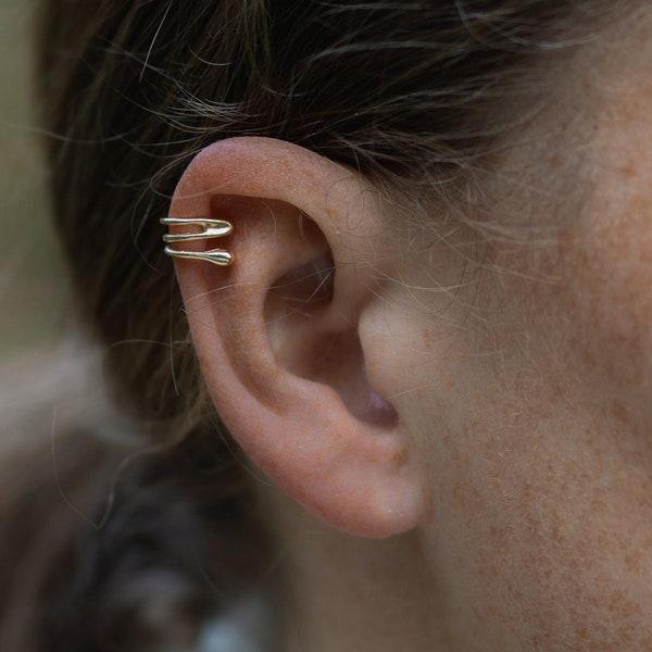 Mini Helix Earcuff SYLVI gold