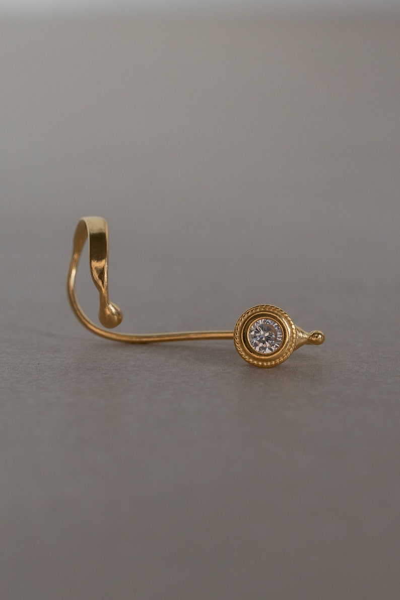 Klassischer Earcuff Kleine Ohrklemme Bild 7