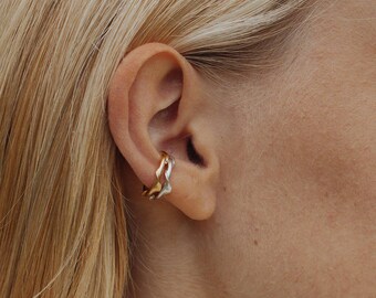 Ensemble de manchettes d’oreille Lotte | Boucles d’oreilles multicolores