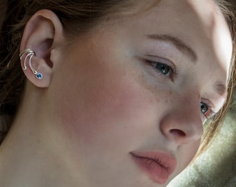 Petite Sina cristal bleu