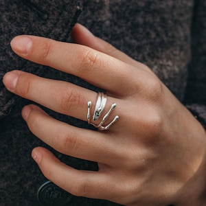 verspielter ring in gold