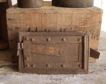 Altes Kamintürchen, Rost, Kamintür antik, Jugendstil, Brocante, Vintage