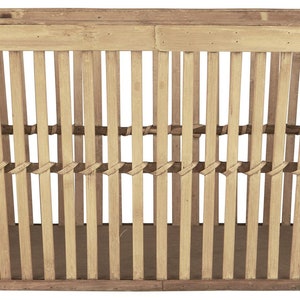 Genialer Holzkorb, Aufbewahrungskorb, Korb, Bambus, 34 x 20 x 21 cm, Landhaus, natur Bild 3