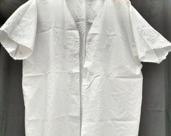 antique batiste blouse