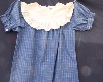 80er Jahre Mädchenkleid, Gr. 104