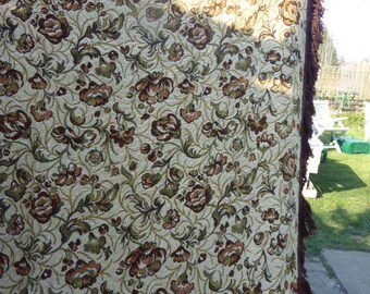 antique sofa blanket, throwover