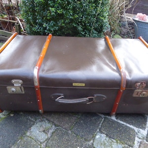 vintage overseas suitcase