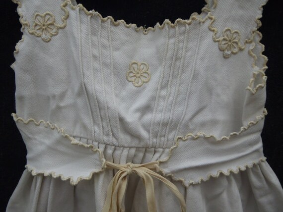 antique children's dress, handmade - image 2