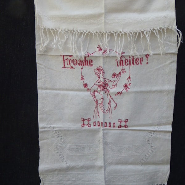 antique overtowel