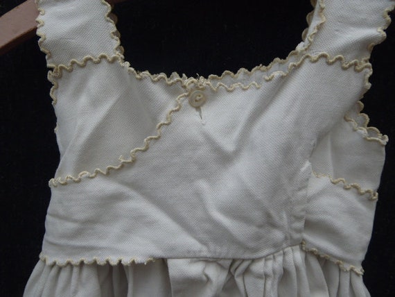 antique children's dress, handmade - image 3