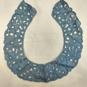 lace collar, Plauen lace