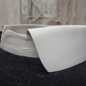 antique men&#39;s linen collar, gr 37