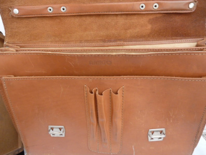 Leather school bag, Amigo, 70/80s, image 2