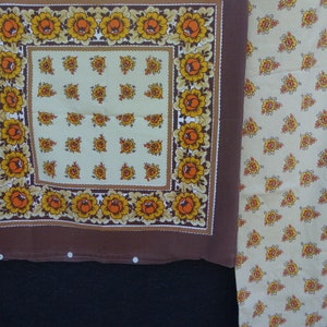 5-piece bed linen, 70s