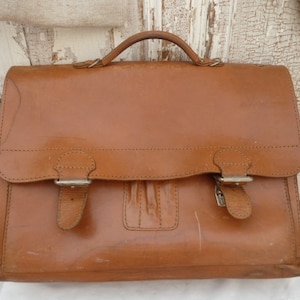 Leather school bag, Amigo, 70/80s, image 1