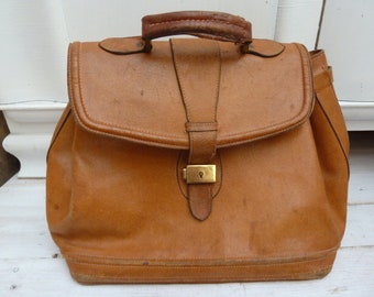 vintage Ledertasche