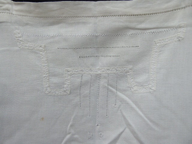 antique women's linen shirt