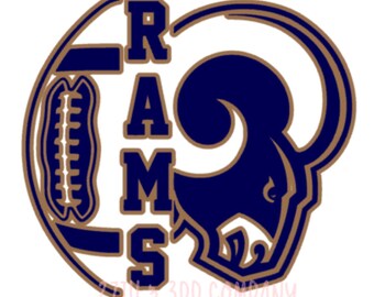 la rams decals