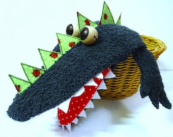 Crocodile hand puppet