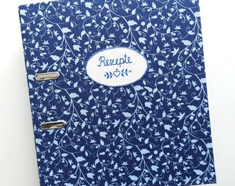 Rezepte-Ordner DIN A 4, Rückenbreite 7 cm