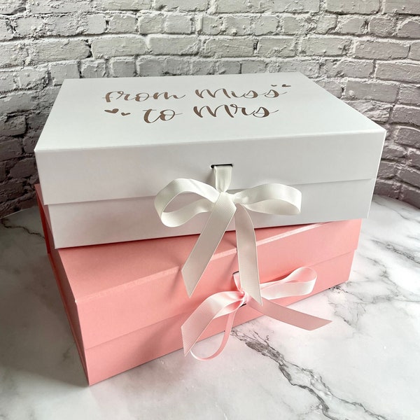 Personalized Gift Box | Maid of honor gift | wedding | JGA | Bridal gift box