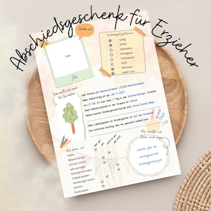 Farewell gift kindergarten teacher gift kindergarten teacher friend book memory album