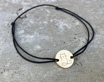 Personalisiertes Armband mit Gravur für Haustierliebhaber - Katzen Hunde Haustier Schmuckanhänger Armband Geschenk Katzenmama Geschenk