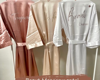 Bata novia boda kimono nupcial - JGA - preparándose - personalizable