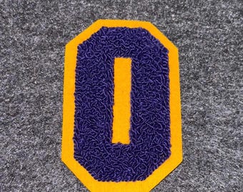 Chenille Number Patches (Variety)