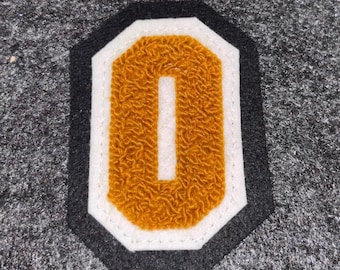 Chenille Number Patches (Athletica)